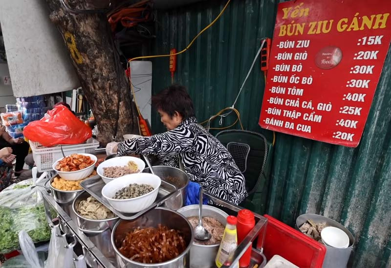 Món ngon chợ Đồng Xuân Hà Nội