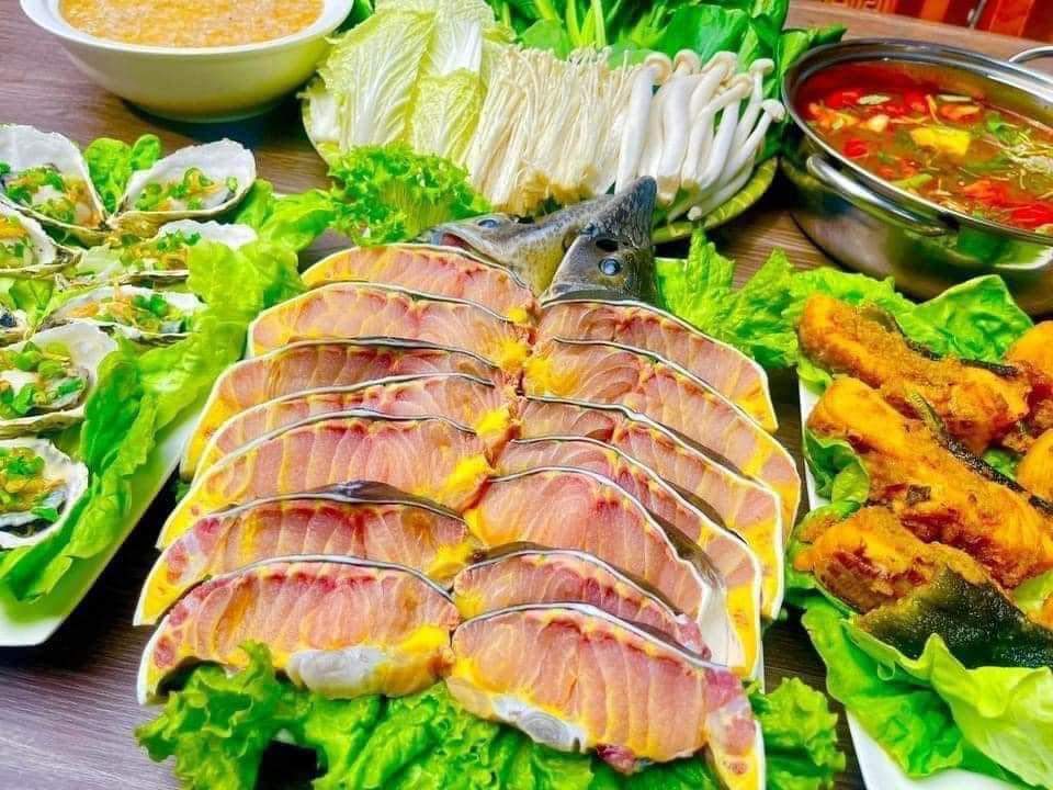 nhà hàng cá tầm ở Hà Nội