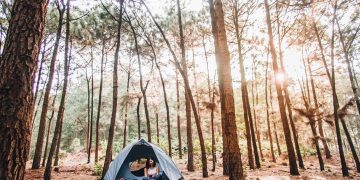 địa điểm cắm trại quanh Hà Nội