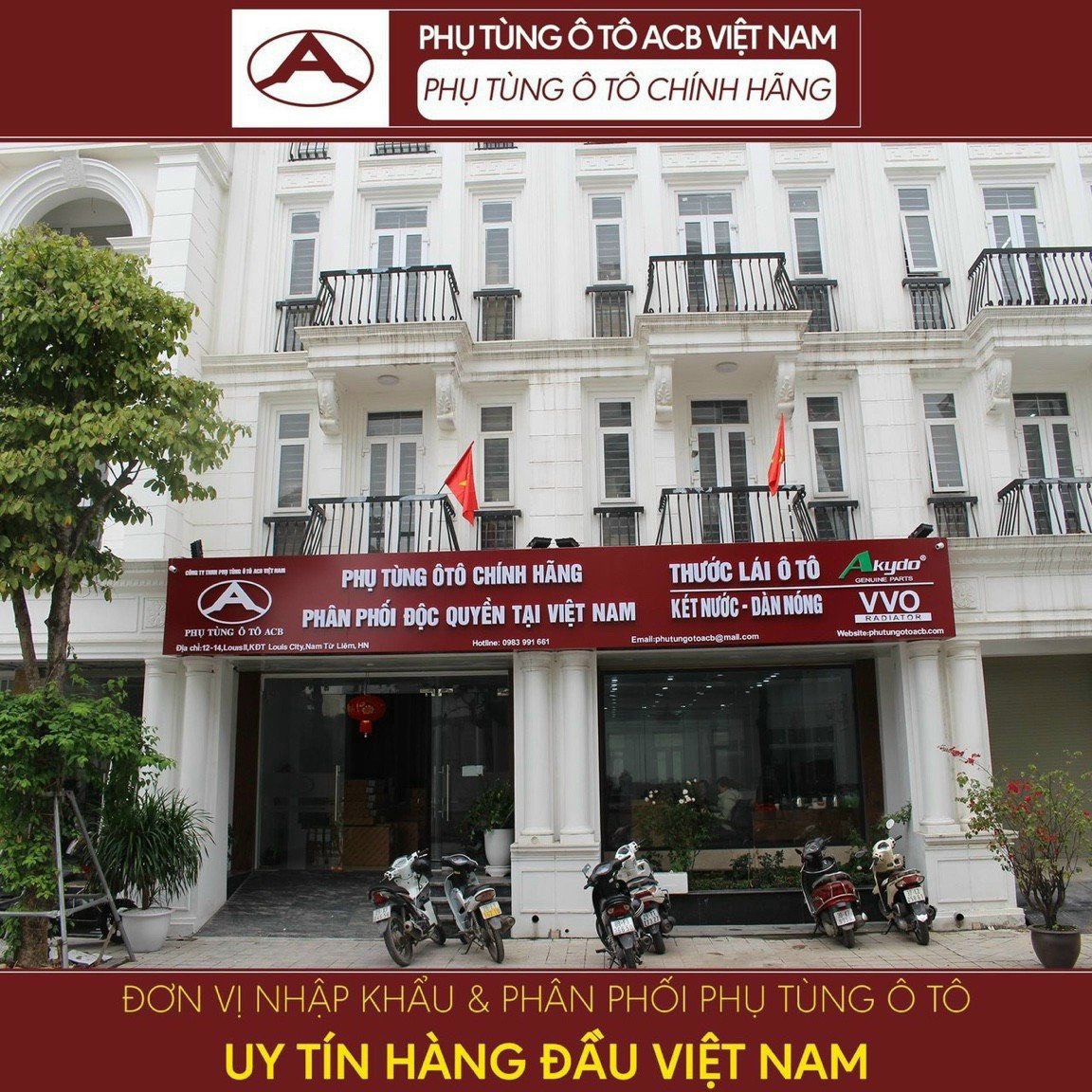 Phụ tùng ô tô ACB Việt Nam