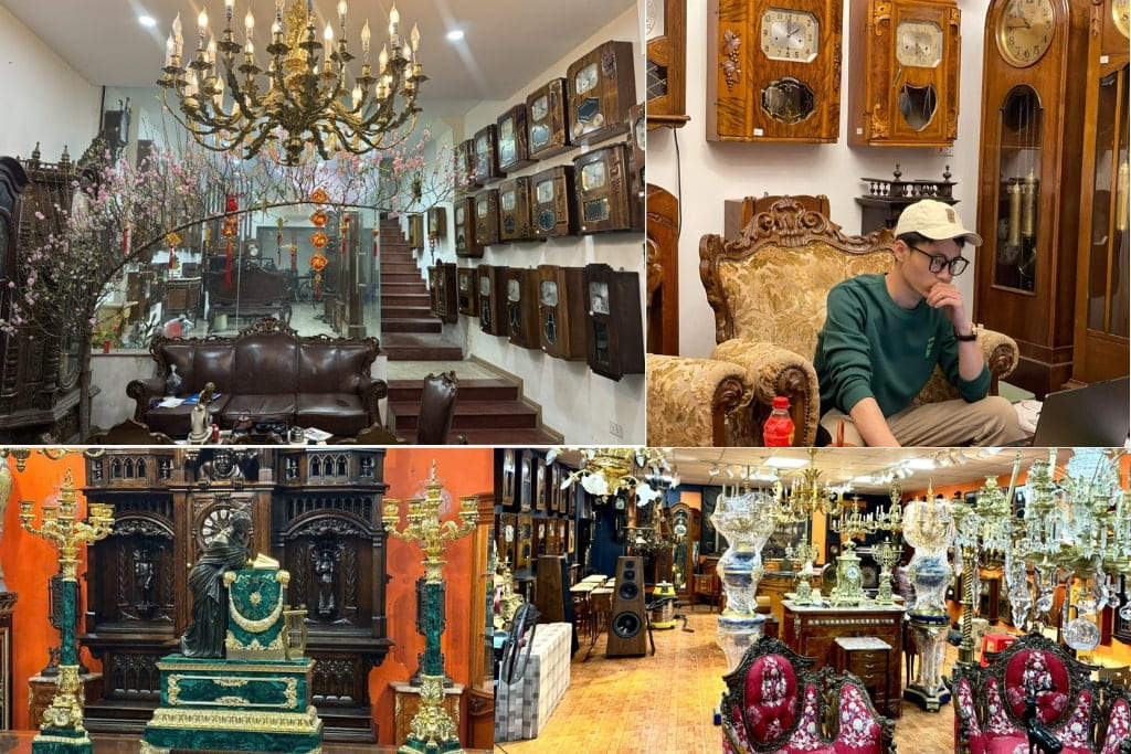 bán đồng hồ cổ tại Hà Nội