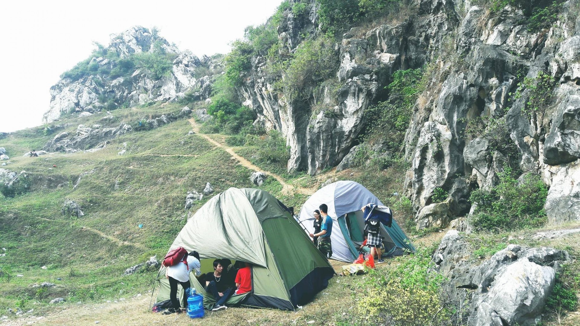 địa điểm cắm trại quanh Hà Nội