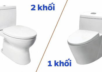 Vệ Sinh Bồn Cầu 1 Khối Và Bồn Cầu 2 Khối Có Gì Khác Nhau?
