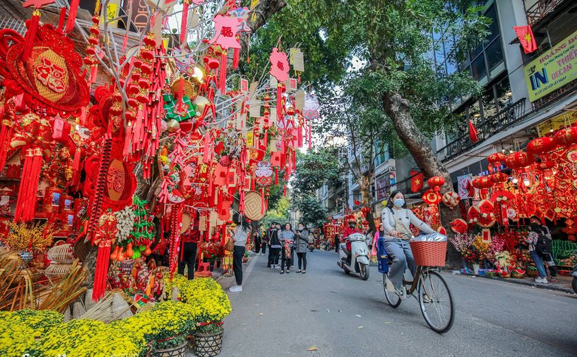 địa điểm chơi tết ở hà nội