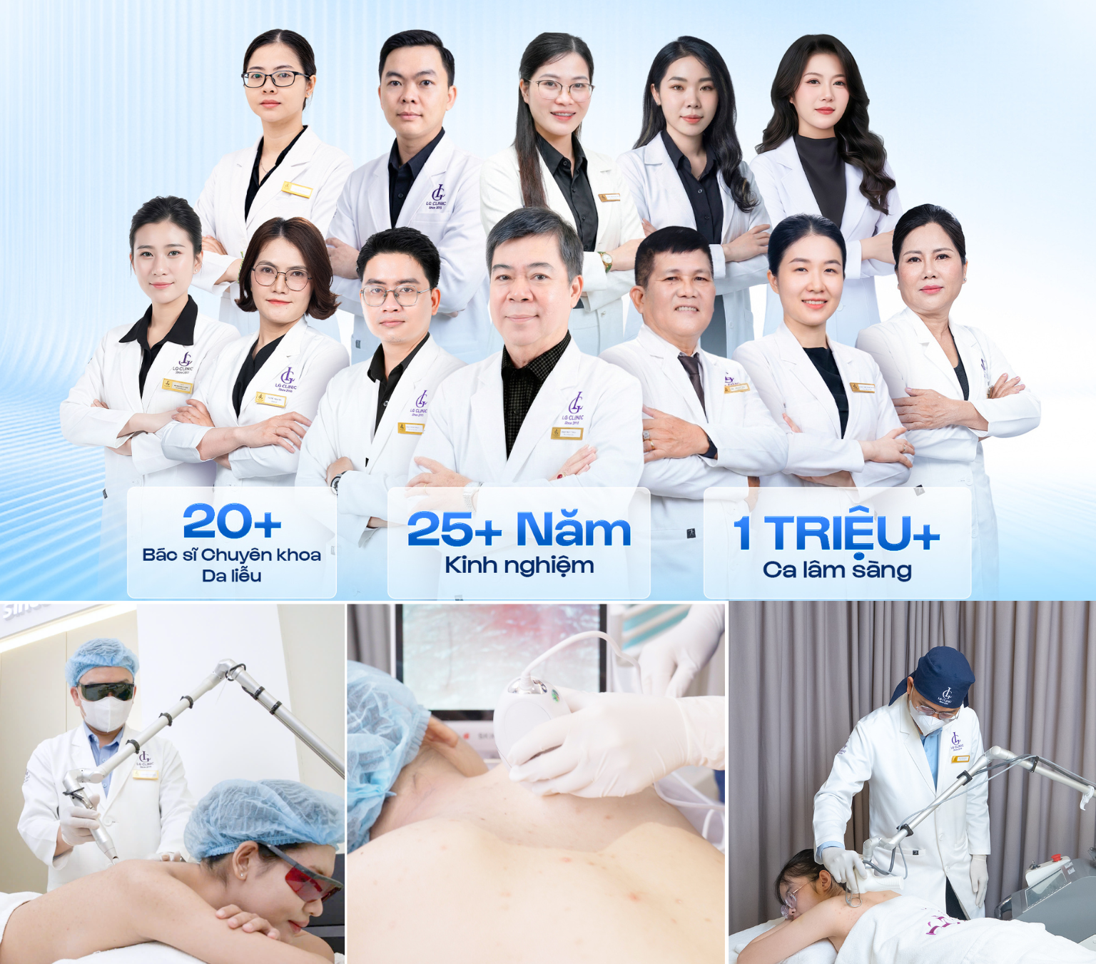 Công nghệ Acthyderm CO2 hiện được ứng dụng độc quyền tại Phòng khám Da liễu LG Clinic
