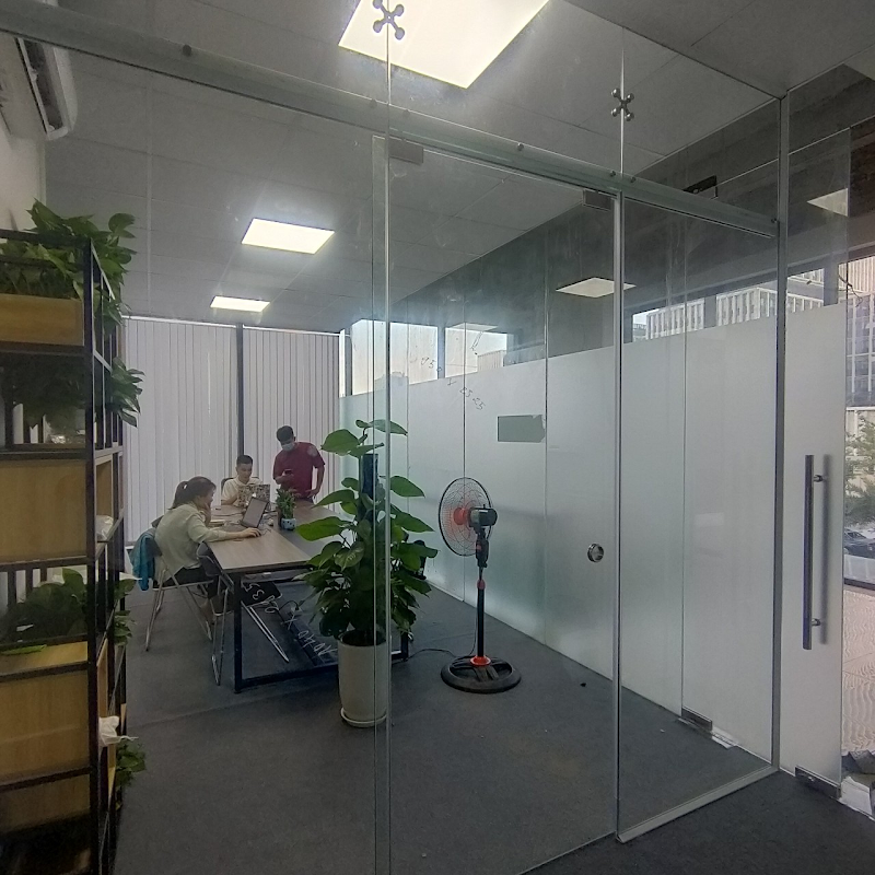 Cửa kính lùa 1 cánh vách ngăn phòng